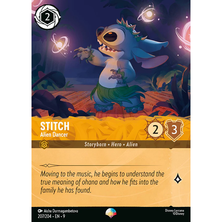 207/204 Stitch - Alien Dancer 1