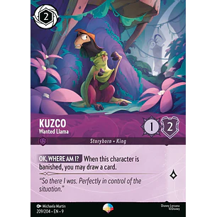 209/204 Kuzco - Wanted Llama