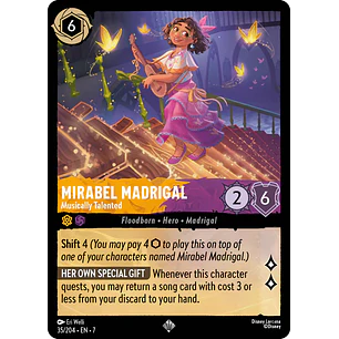 035/204 Mirabel Madrigal - Musically Talented