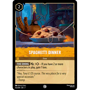 042/204 Spaghetti Dinner