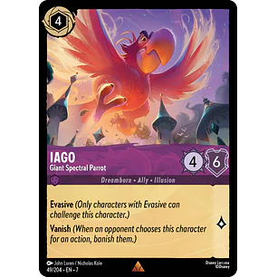 049/204 Iago - Giant Spectral Parrot