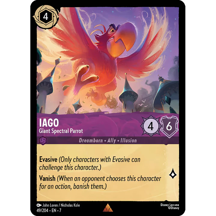 049/204 Iago - Giant Spectral Parrot 1