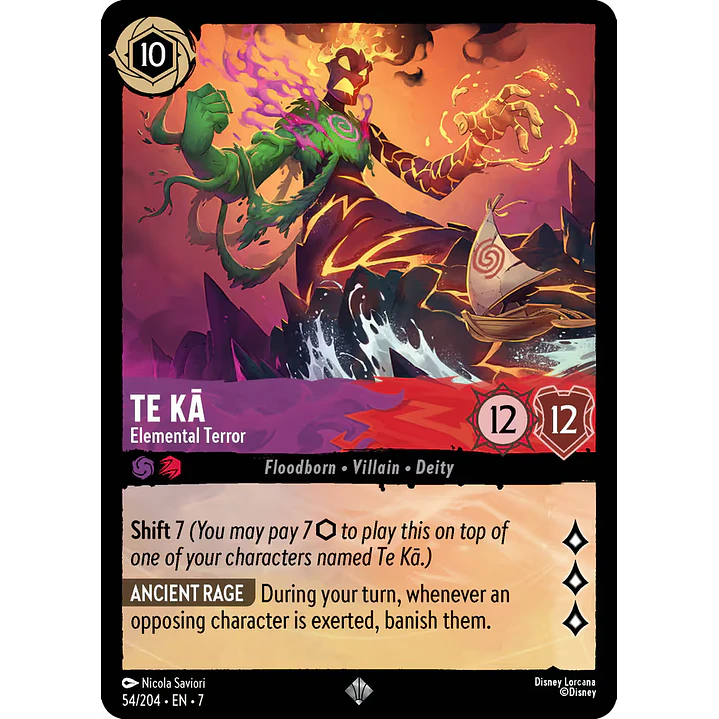 054/204 Te Kā - Elemental Terror 1