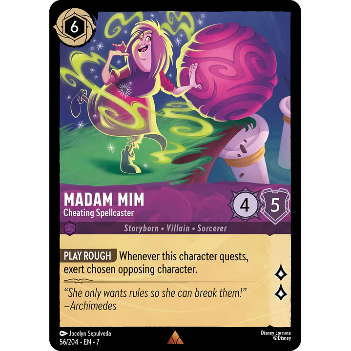 056/204 Madam Mim - Cheating Spellcaster 1