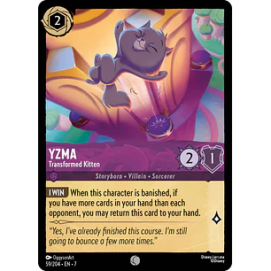 059/204 Yzma - Transformed Kitten