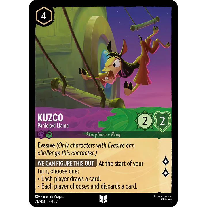 071/204 Kuzco - Panicked Llama 1