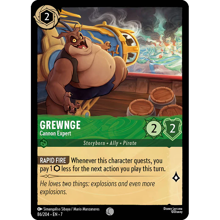 086/204 Grewnge - Cannon Expert 1