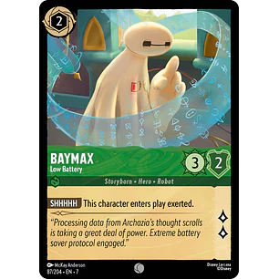 087/204 Baymax - Low Battery