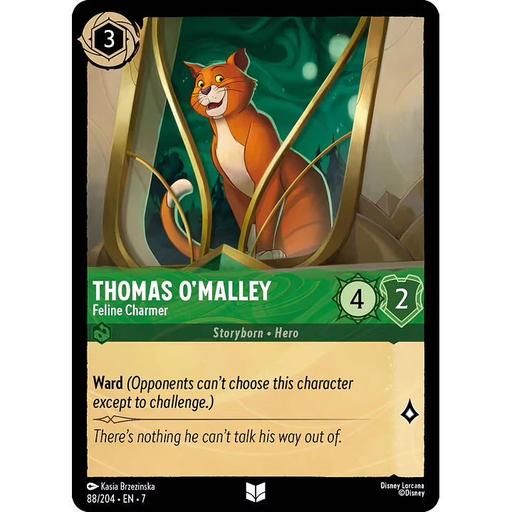 088/204 Thomas O'Malley - Feline Charmer 1