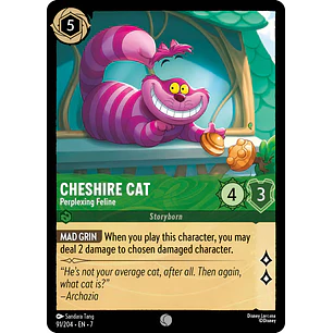 091/204 Cheshire Cat - Perplexing Feline