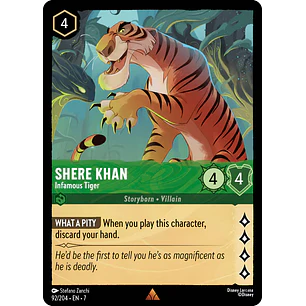 092/204 Shere Khan - Infamous Tiger