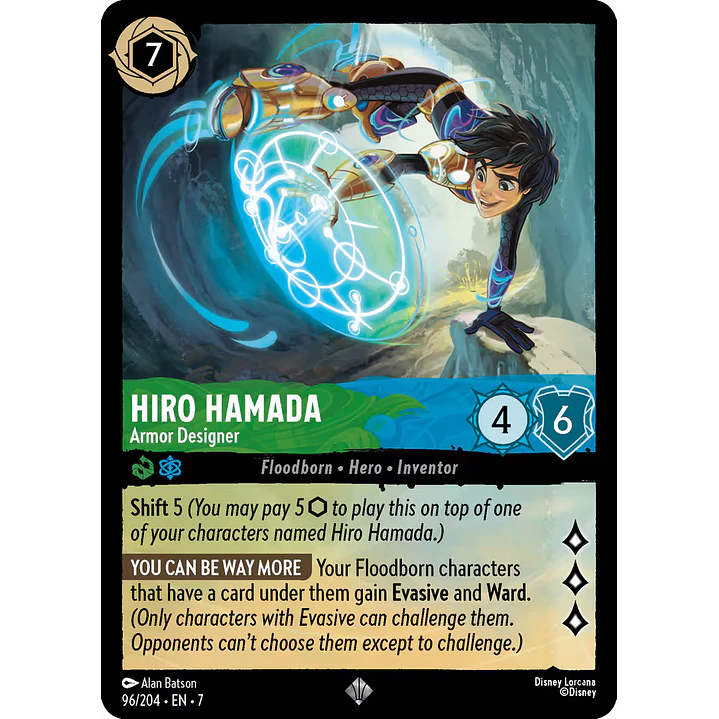 096/204 Hiro Hamada - Armor Designer 1