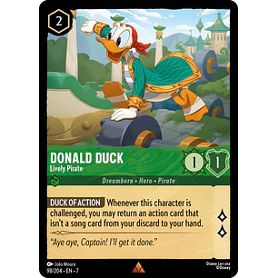 098/204 Donald Duck - Lively Pirate