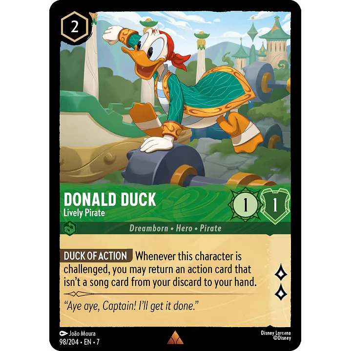 098/204 Donald Duck - Lively Pirate 1