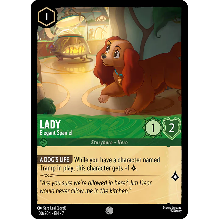 100/204 Lady - Elegant Spaniel 1