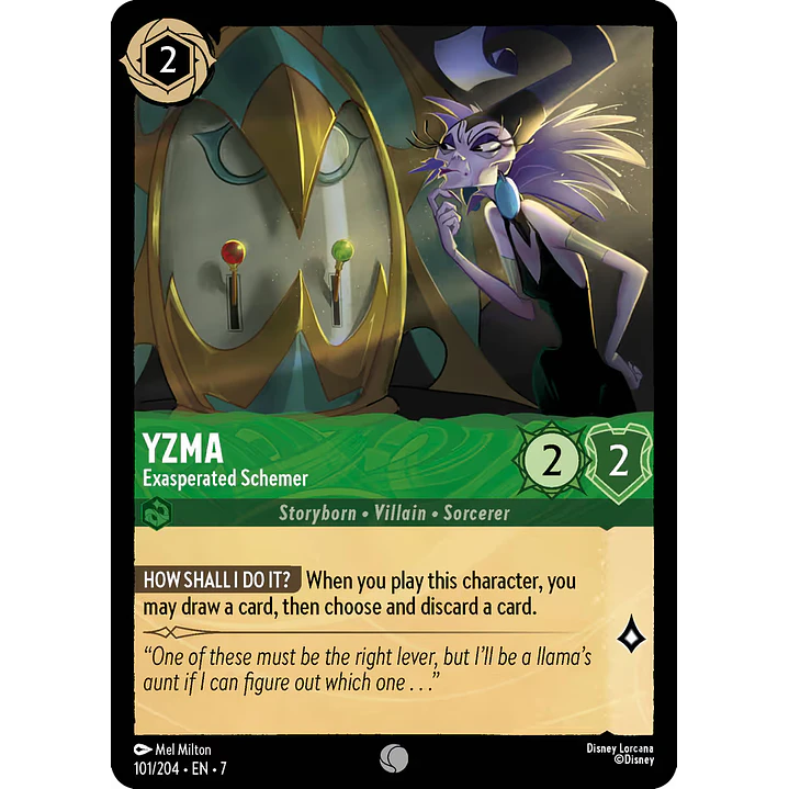 101/204 Yzma - Exasperated Schemer 1