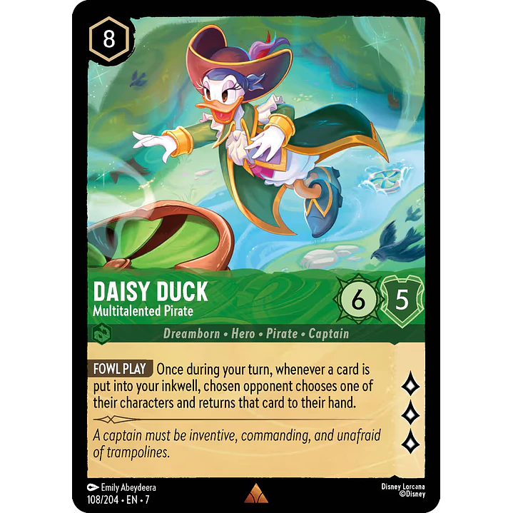 108/204 Daisy Duck - Multitalented Pirate 1