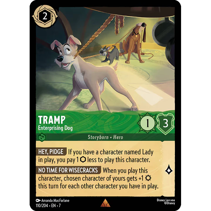 110/204 Tramp - Enterprising Dog 1