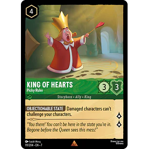 111/204 King of Hearts - Picky Ruler