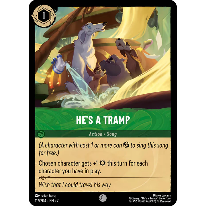 117/204 He's A Tramp 1