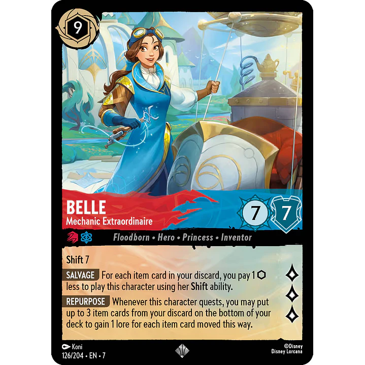 126/204 Belle - Mechanic Extraordinaire 1