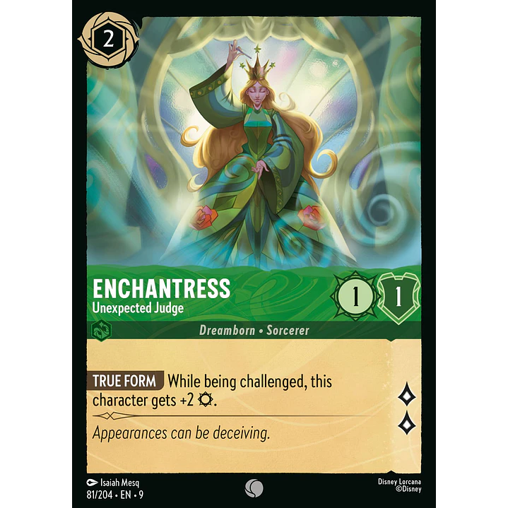 081/204 Enchantress - Unexpected Judge 1