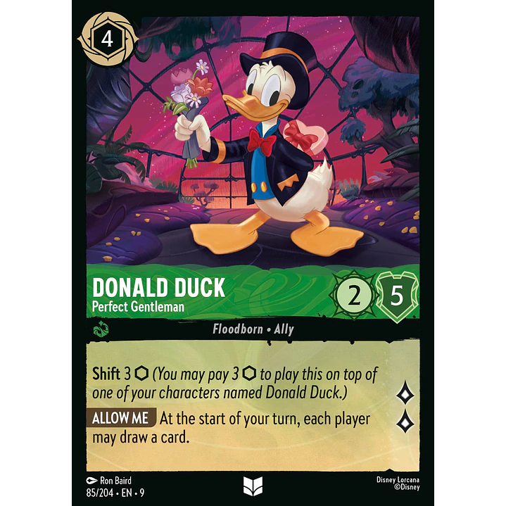 085/204 Donald Duck - Perfect Gentleman 1