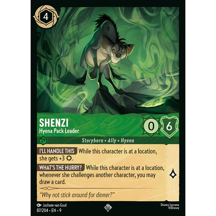 087/204 Shenzi - Hyena Pack Leader 1