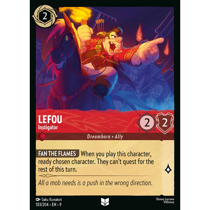 103/204 LeFou - Instigator 1