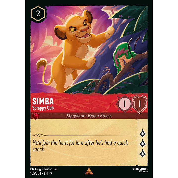 105/204 Simba - Scrappy Cub 1
