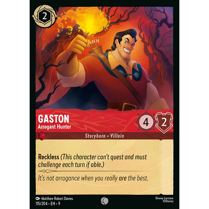 115/204 Gaston - Arrogant Hunter 1