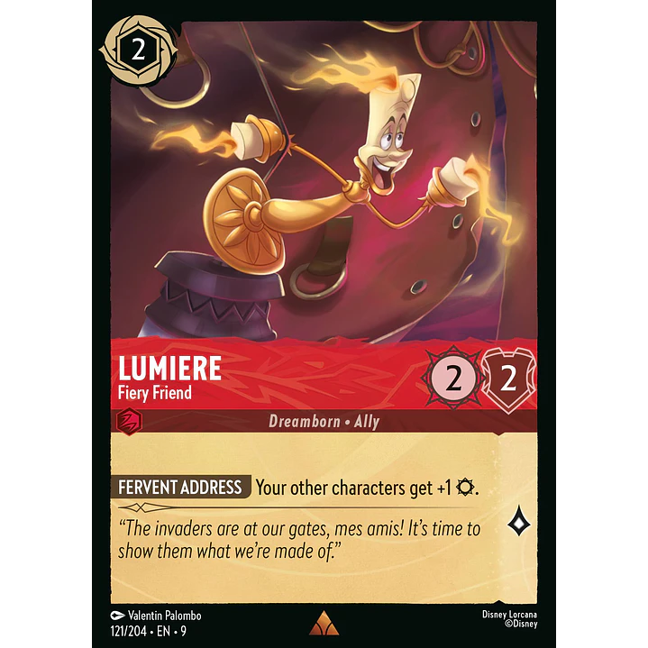 121/204 Lumiere - Fiery Friend 1