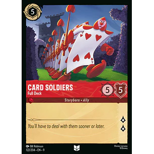 122/204 Card Soldiers - Full Deck