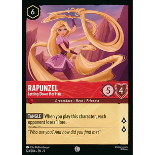 124/204 Rapunzel - Letting Down Her Hair