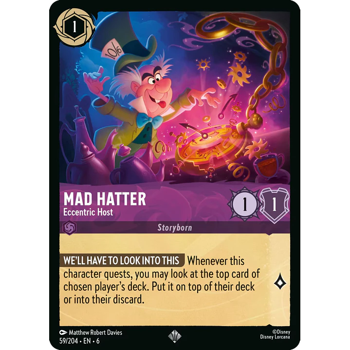 059/204 Mad Hatter - Eccentric Host 1