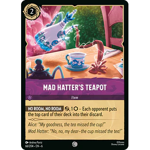 066/204 Mad Hatter's Teapot