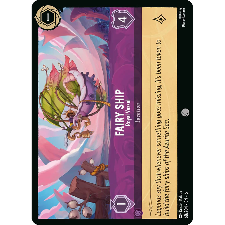 068/204 Fairy Ship - Royal Vessel 1