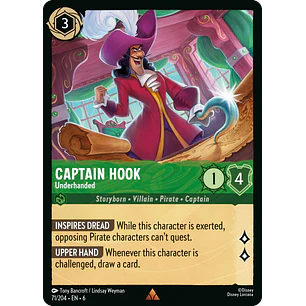 071/204 Captain Hook - Underhanded