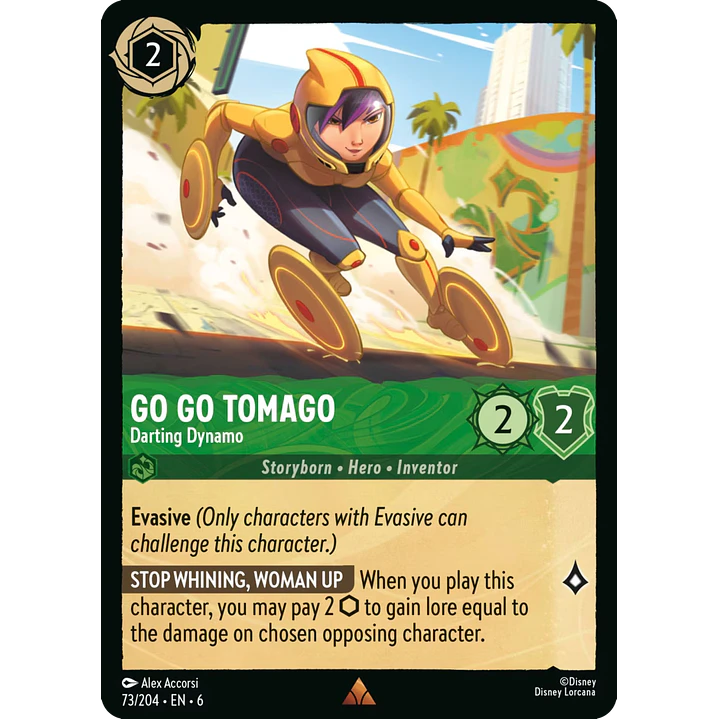 073/204 Go Go Tomago - Darting Dynamo 1