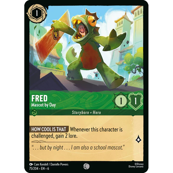 075/204 Fred - Mascot by Day 1
