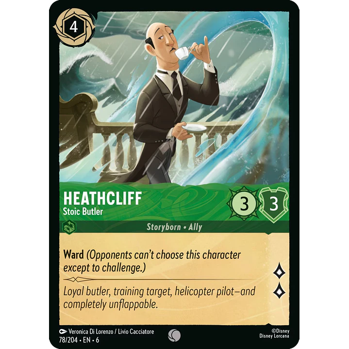 078/204 Heathcliff - Stoic Butler 1