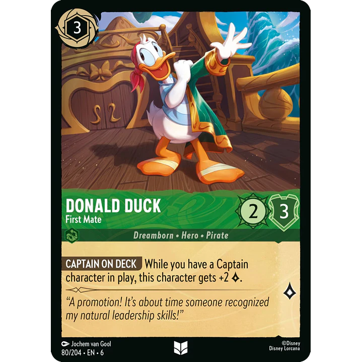 080/204 Donald Duck - First Mate 1