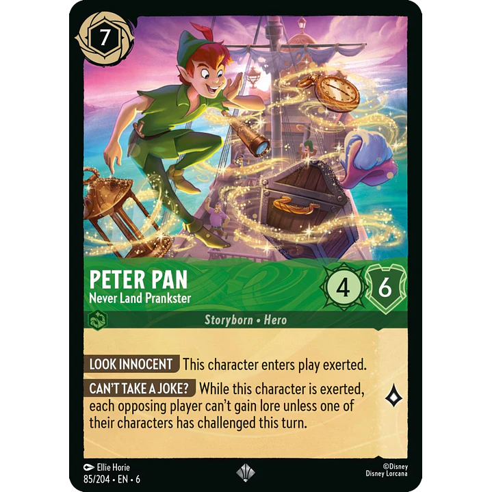 085/204 Peter Pan - Never Land Prankster 1