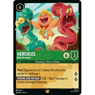 086/204 Hercules - Baby Demigod