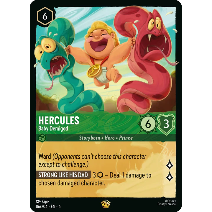 086/204 Hercules - Baby Demigod 1
