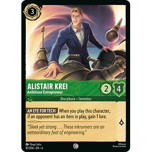 087/204 Alistair Krei - Ambitious Entrepreneur