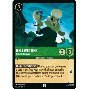090/204 Bellwether - Assistant Mayor