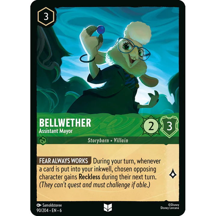 090/204 Bellwether - Assistant Mayor 1