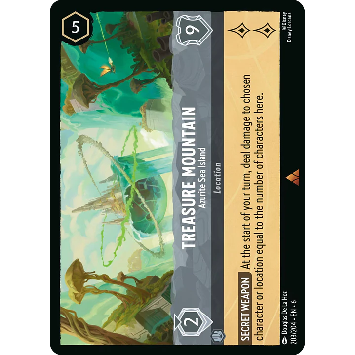 203/204 Treasure Mountain - Azurite Sea Island 1