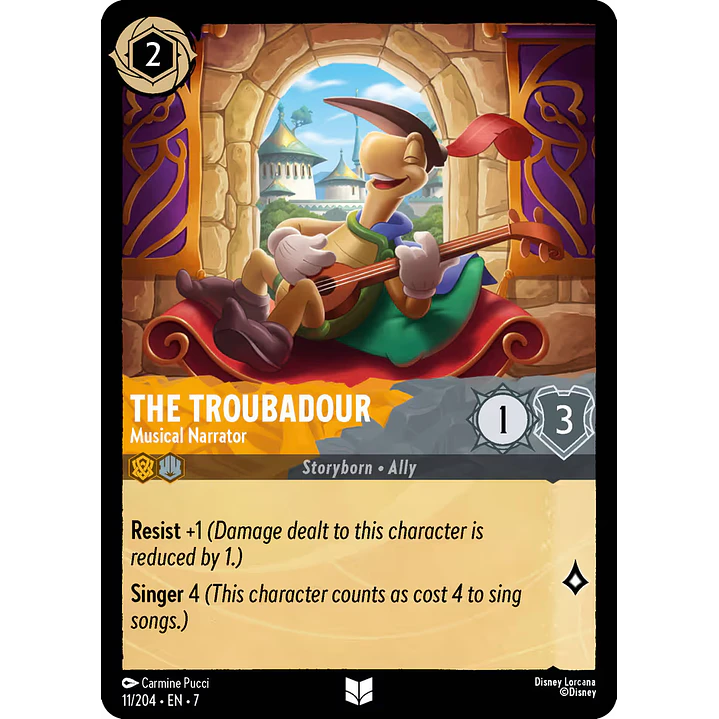 011/204 The Troubadour - Musical Narrator 1